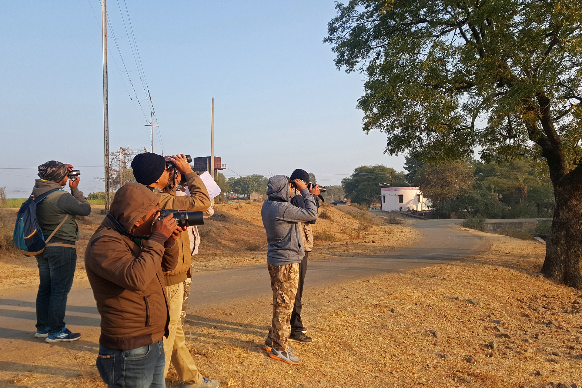 Bird watching during one of the survey - Birders Flock To The Forests Of Madhya Pradesh | Nature inFocus