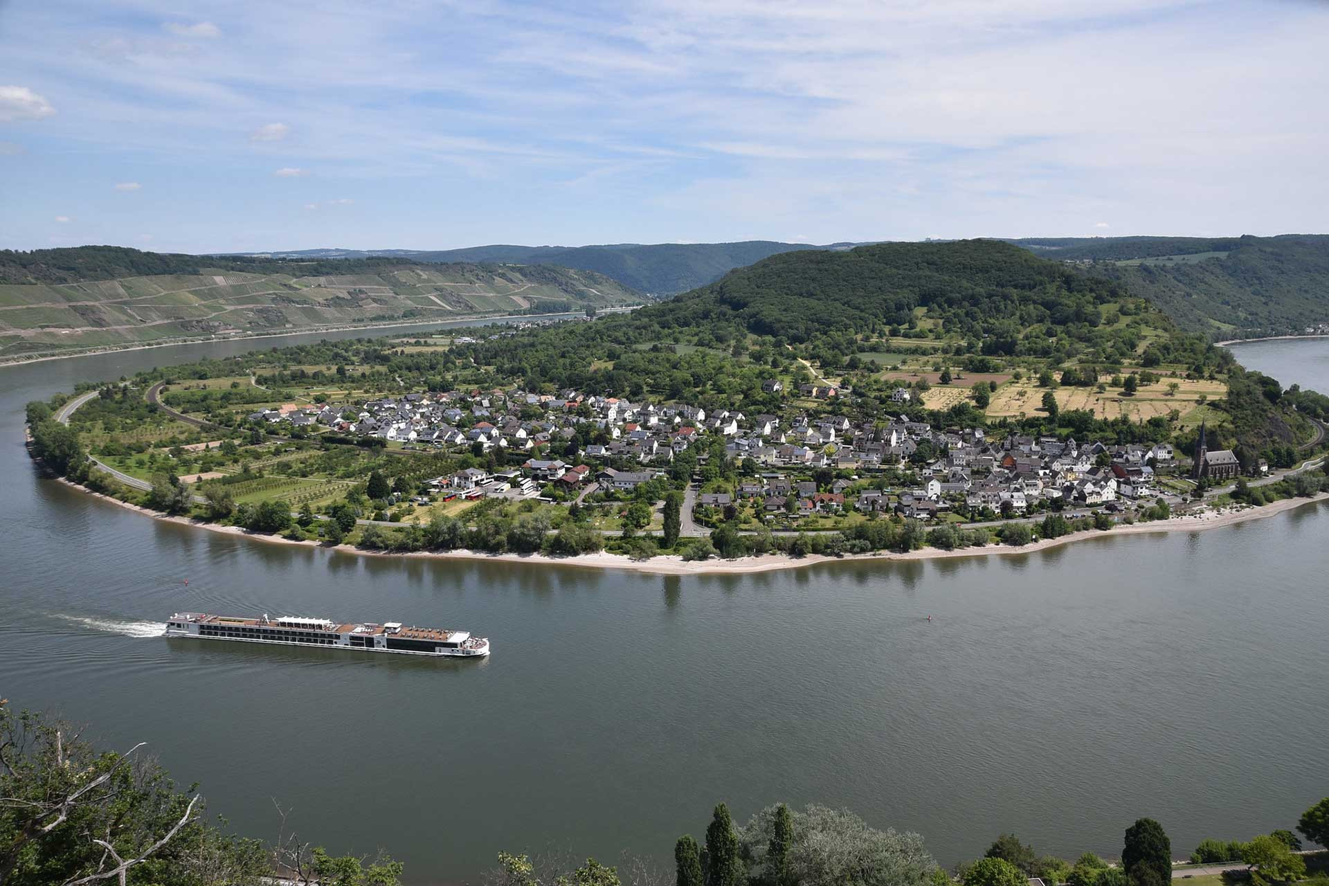rhine loop bopparder ham germany